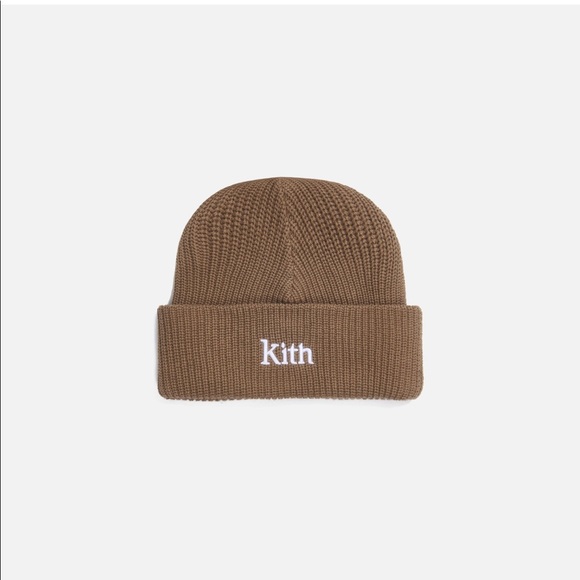 Kith Accessories - Kith Women Ribbed Mia Beanie - Chai
